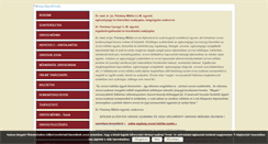 Desktop Screenshot of petrassydr.hu